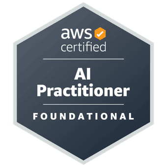 Badge AWS Certified AI Practitioner