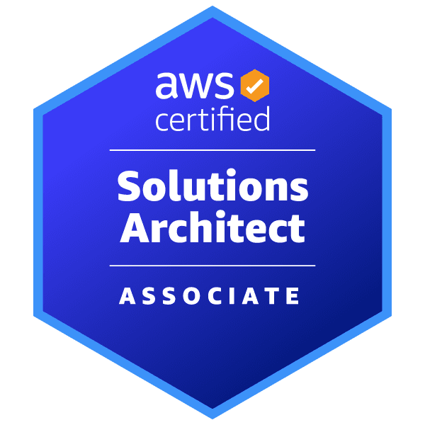 Badge AWS Certified Solutions Architect Associate